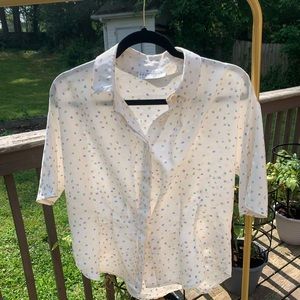 Light weight women’s button down top